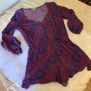 Floral American Eagle Romper!